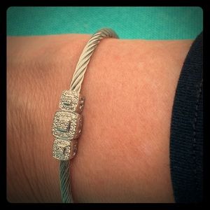 Alor bracelet 18K with 0.17 ct. tw. Diamonds